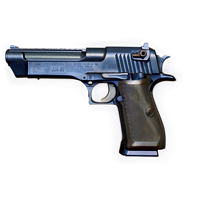 Custom Desert Eagle Png Dor PNG