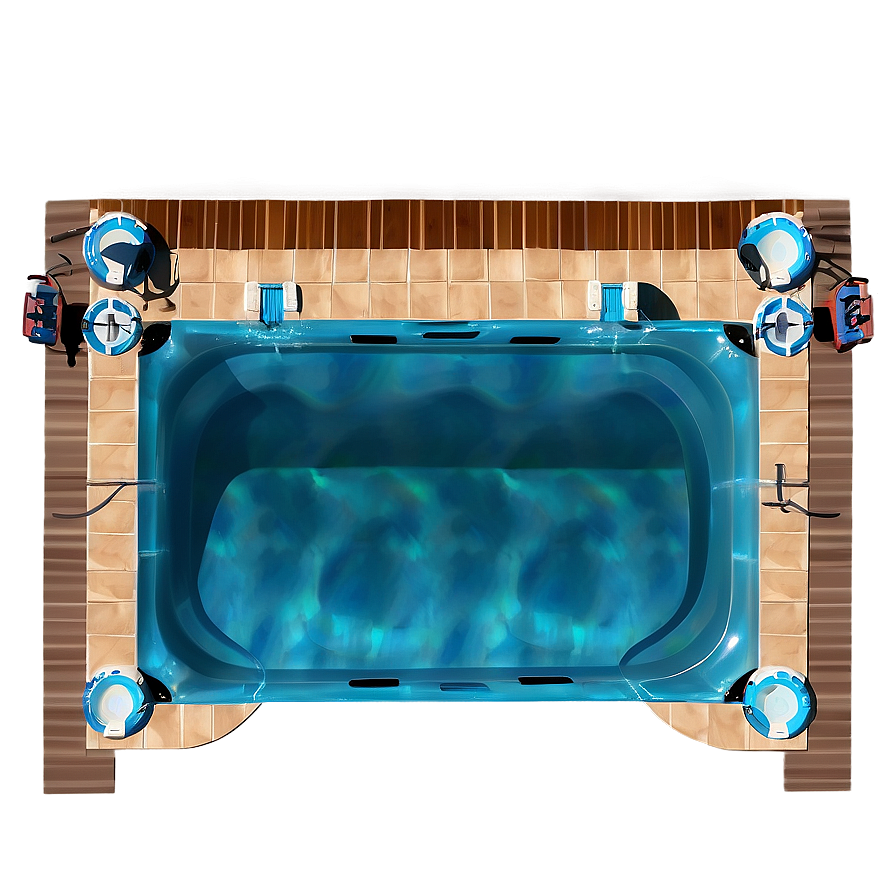 Custom Design Swimming Pool Png 06122024 PNG