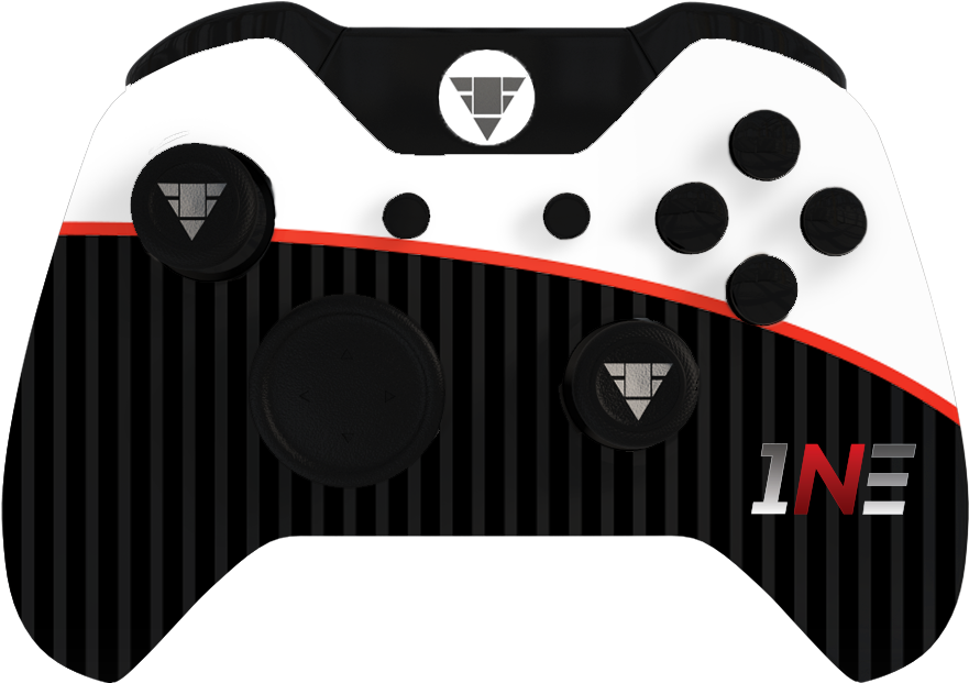 Custom Designed Xbox Controller Top View SVG