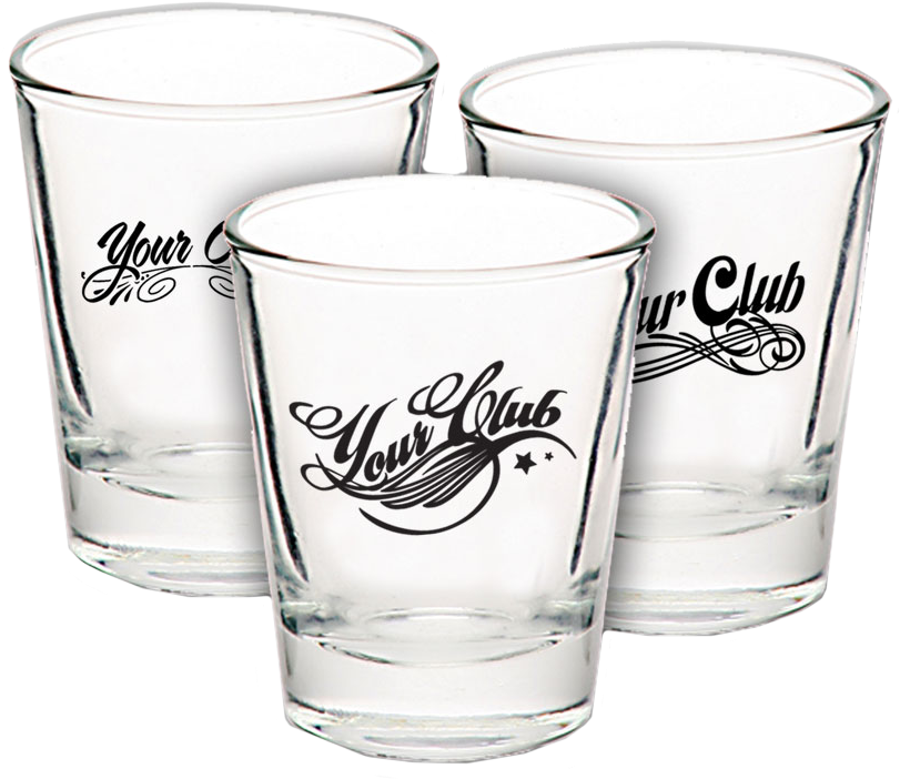 Custom Engraved Shot Glasses PNG