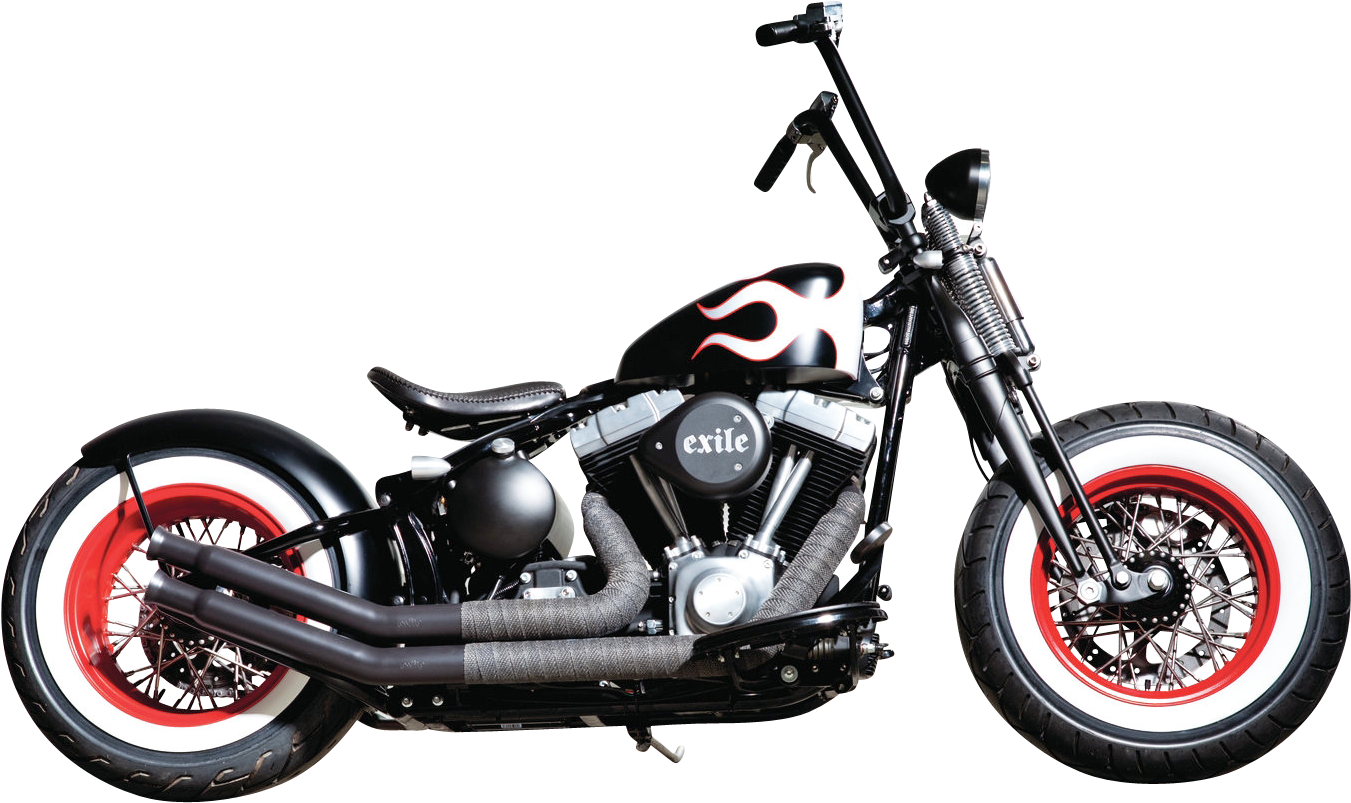 Custom Exile Chopper Motorcycle PNG