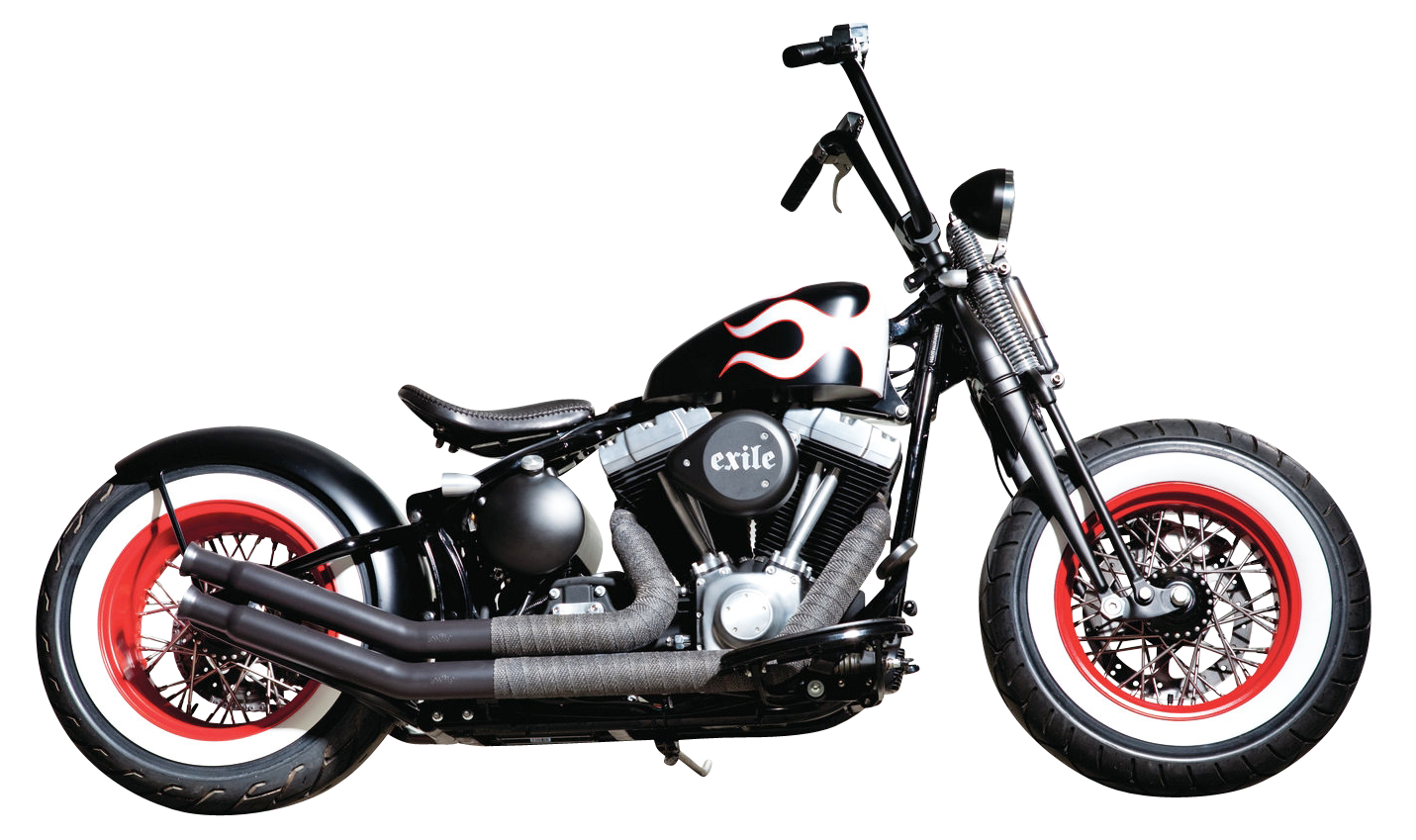 Custom Exile Harley Motorcycle PNG