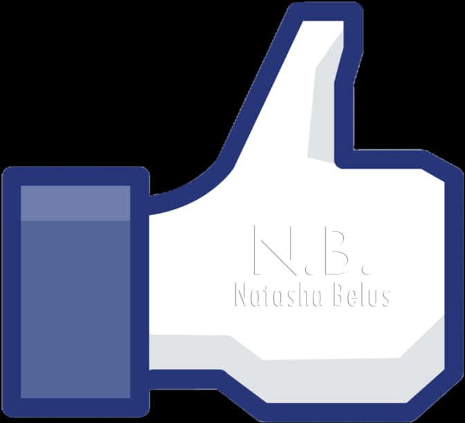 Custom Facebook Like Icon PNG