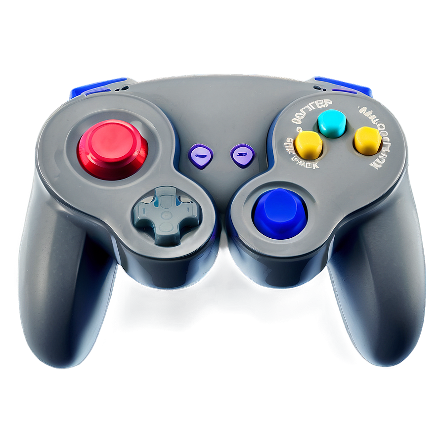 Custom Gamecube Controller Design Png 06242024 PNG