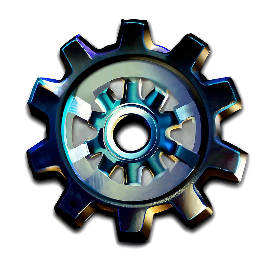 Custom Gear Icon Png 05252024 PNG