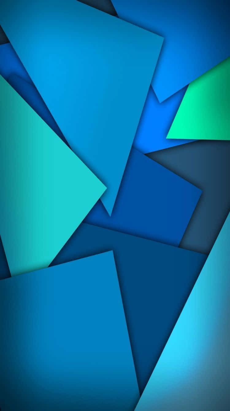Blue And Green Abstract Background Wallpaper