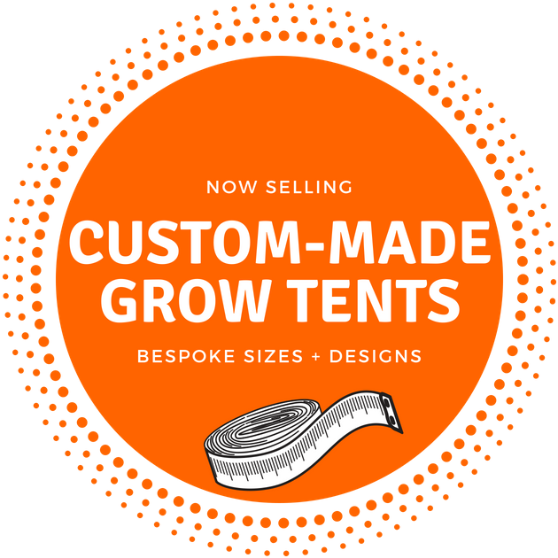 Custom Made Grow Tents Advertisement PNG