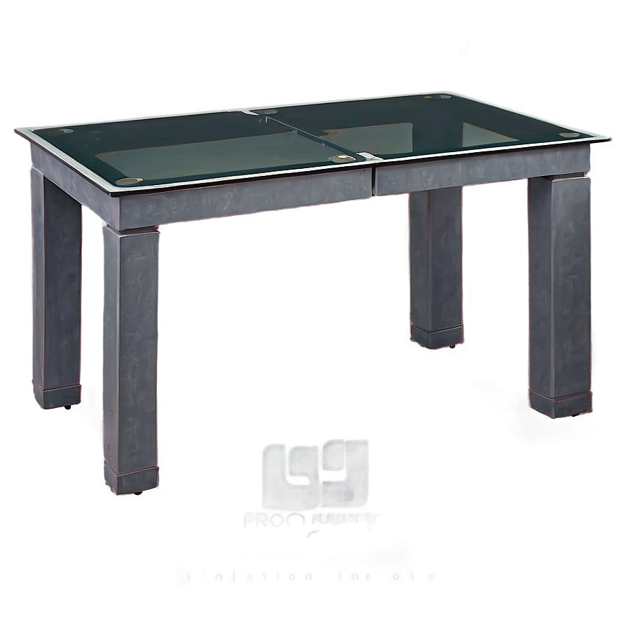 Custom Office Table Png 06262024 PNG