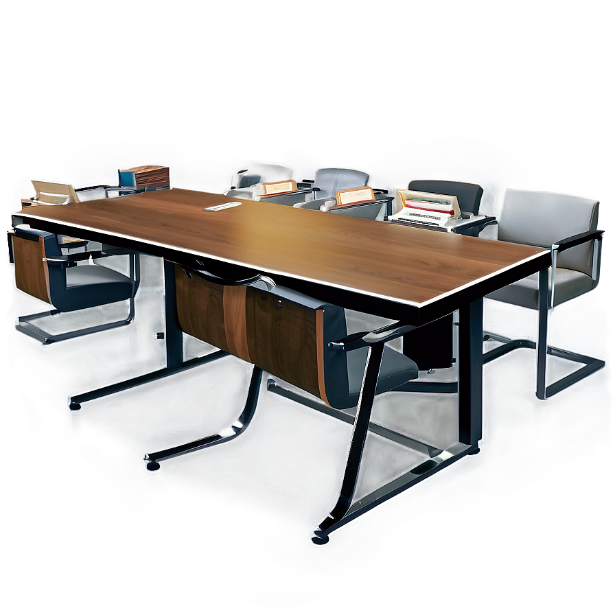 Custom Office Table Png Pyu26 PNG