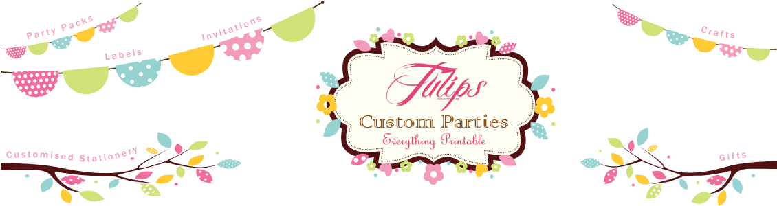 Custom Party Decoration Banner PNG