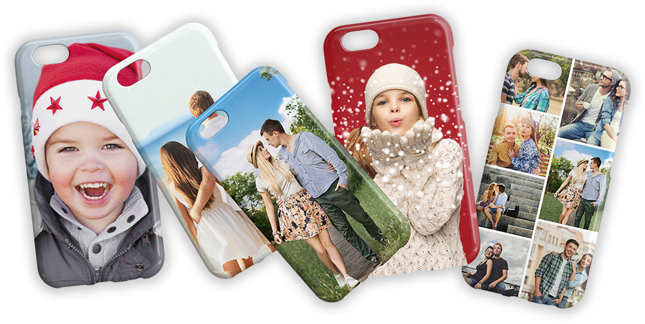 Custom Printed Phone Cases Variety SVG