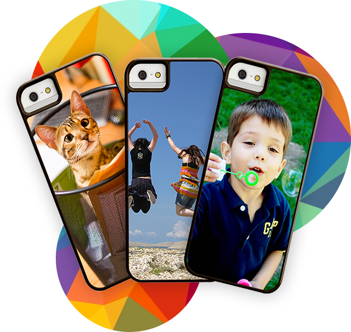 Custom Printed Phone Cases Variety SVG