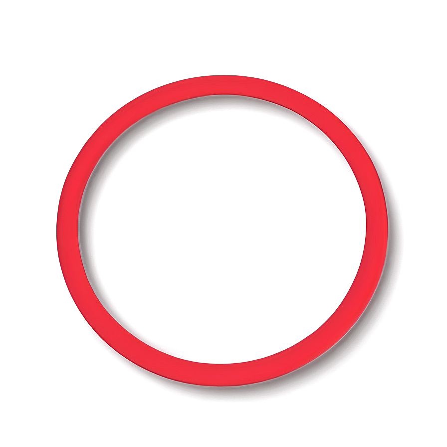 Custom Red Circle Design Png 04302024 PNG