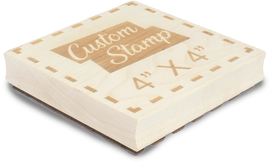 Custom Rubber Stamp Product Image PNG