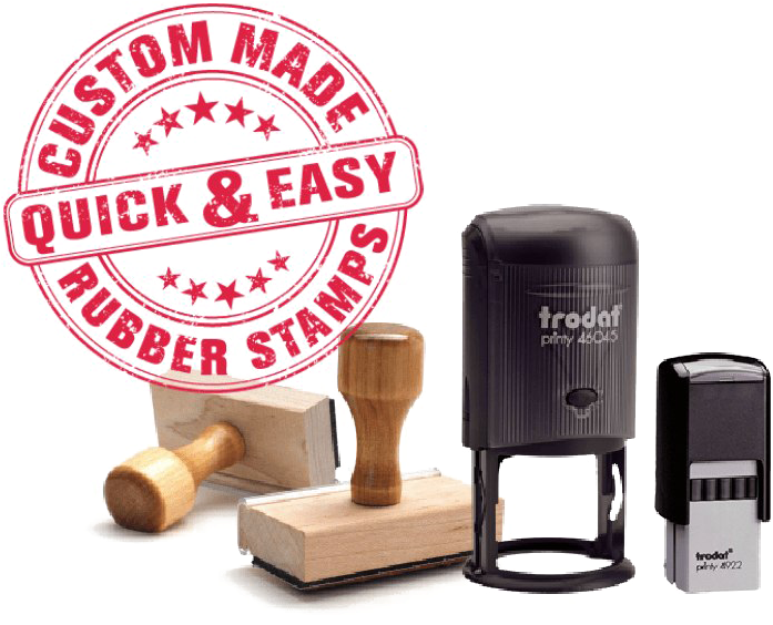 Custom Rubber Stamps Variety PNG