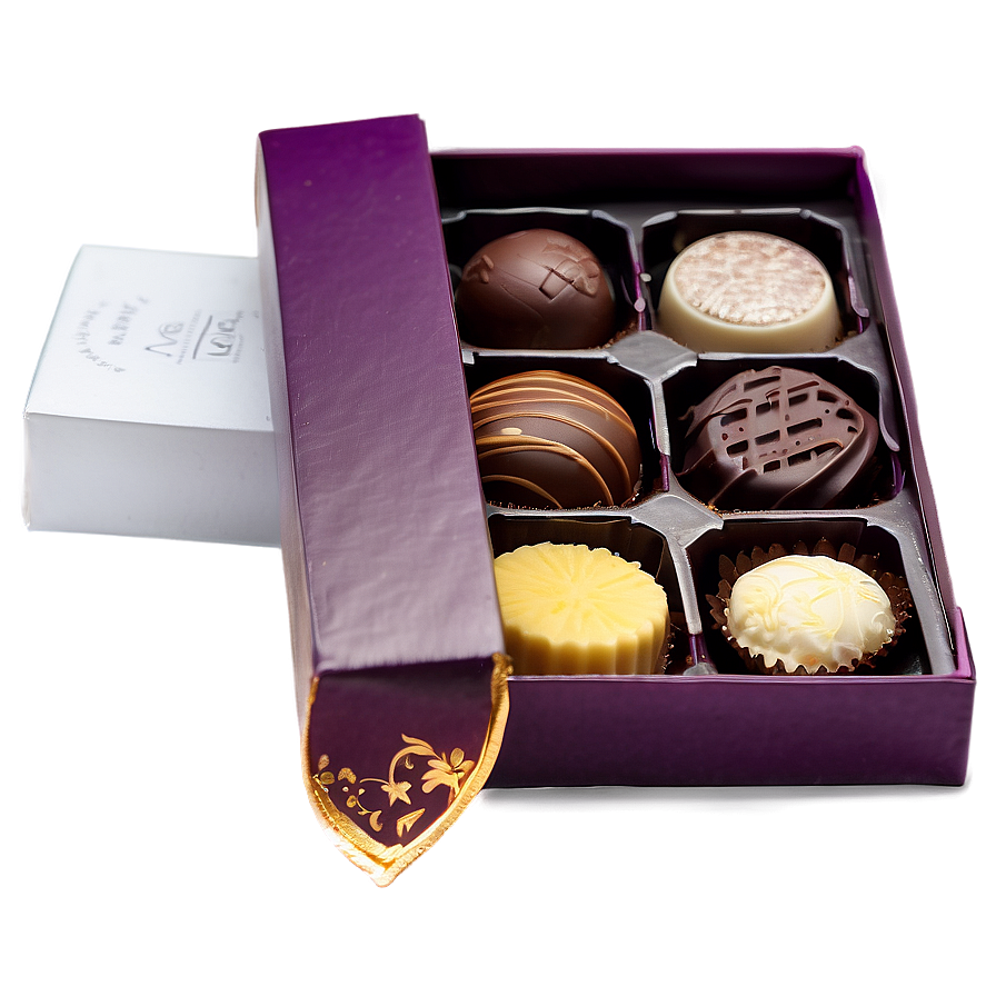 Custom Selection Chocolate Box Png Clm74 PNG