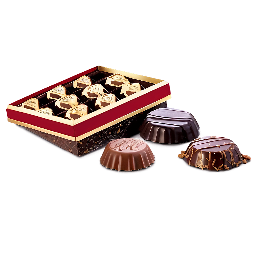Custom Selection Chocolate Box Png Xgq PNG