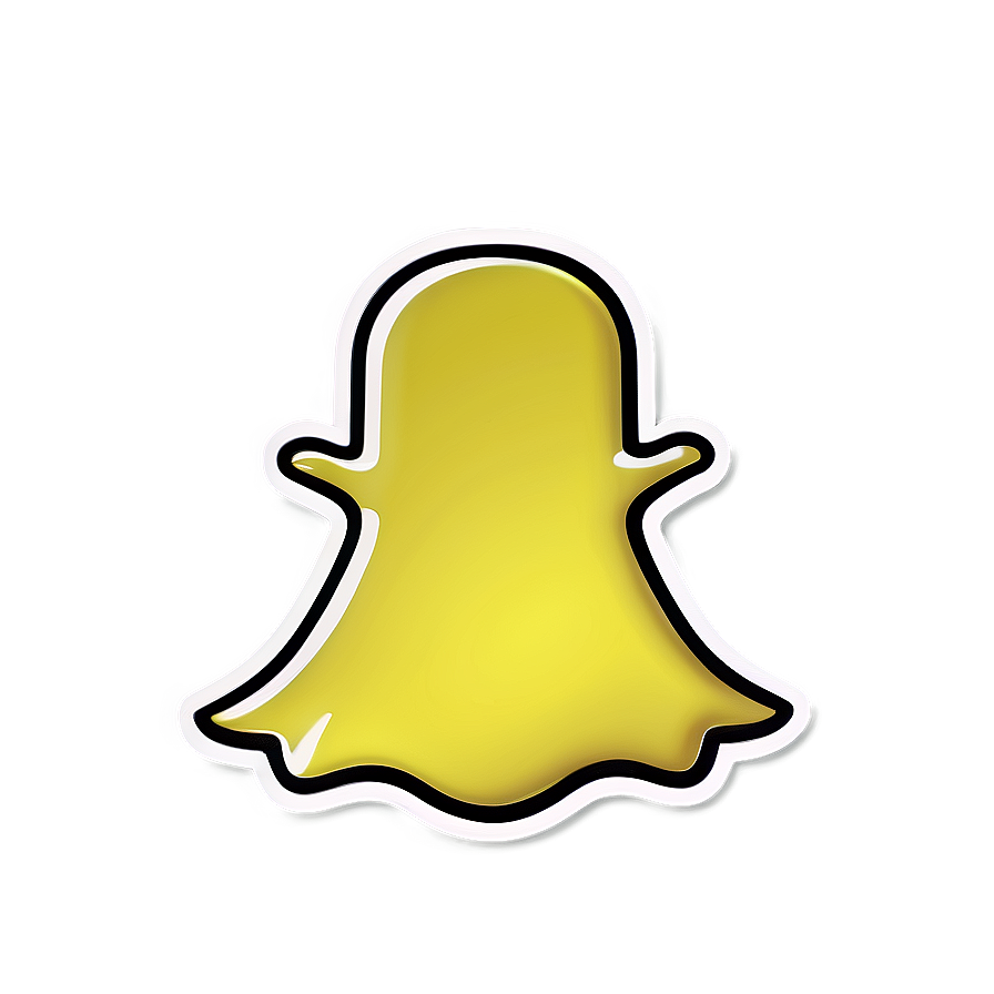 Custom Snapchat Logo Png 05252024 PNG