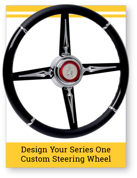 Custom Steering Wheel Design PNG