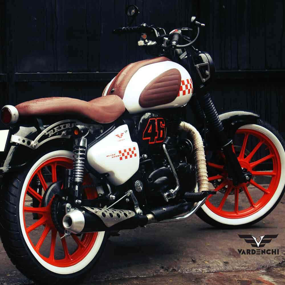 Custom Vardenchi Motorcycle Number46 Wallpaper