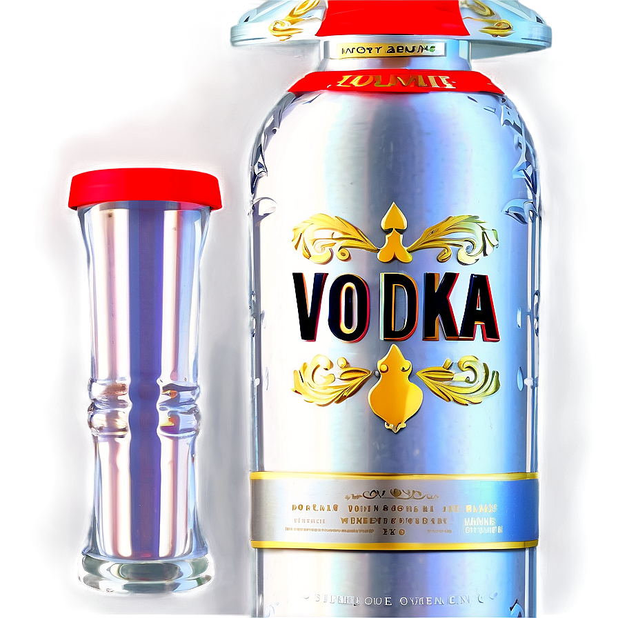 Custom Vodka Bottle Png 06212024 PNG