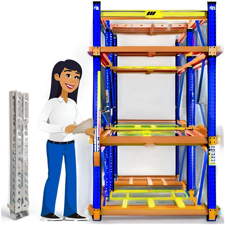 Custom Warehouse Racking Solutions Png 06122024 PNG