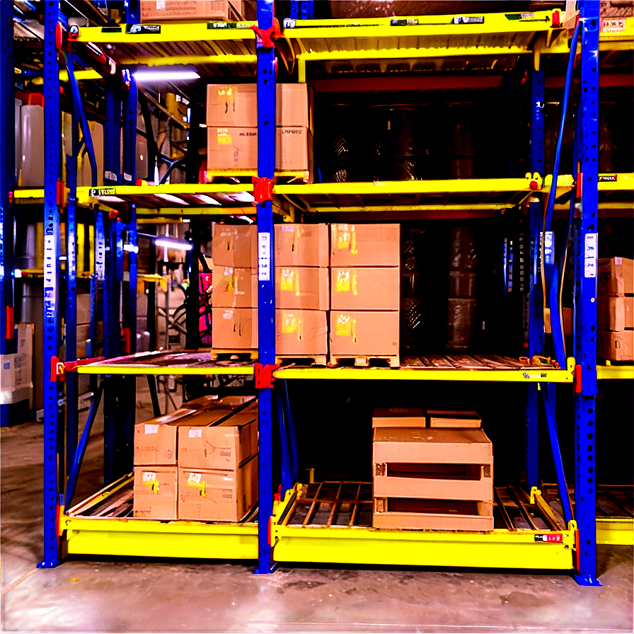 Custom Warehouse Racking Solutions Png Bqu PNG