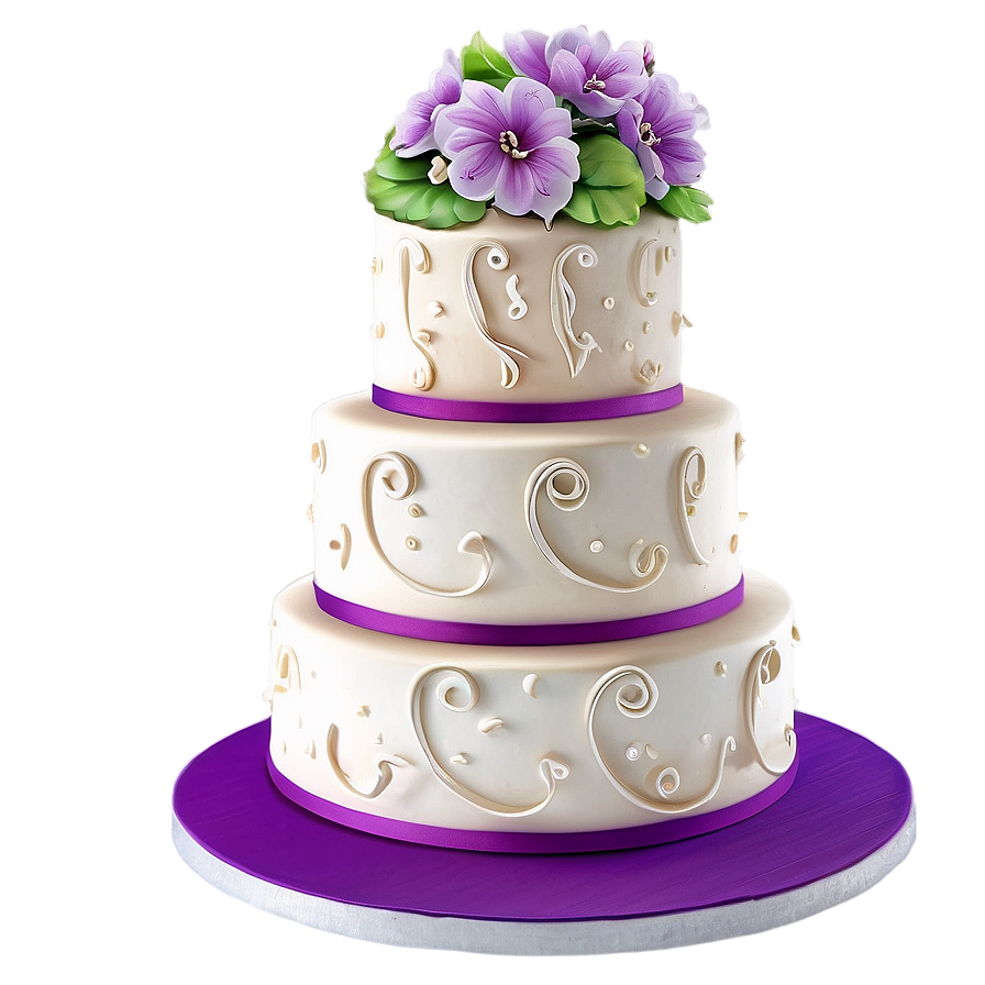 Custom Wedding Cake Png 06122024 PNG