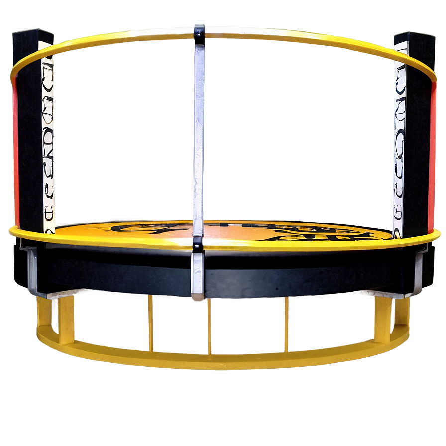 Custom Wrestling Ring Blueprint Png Kby39 PNG