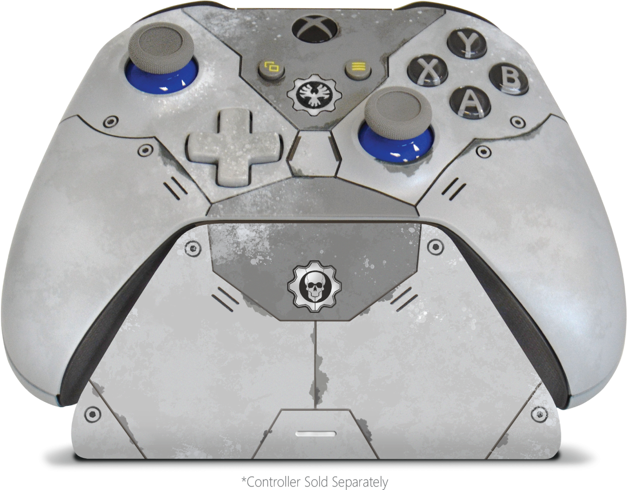 Custom Xbox Controller Gearsof War Design PNG