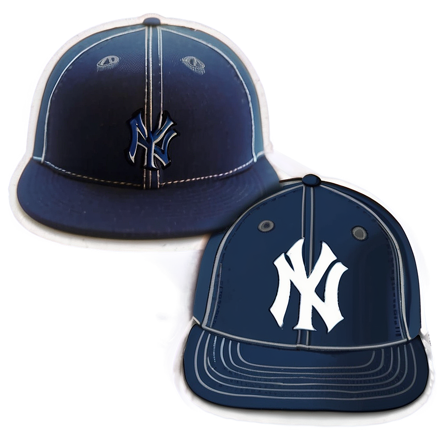 Custom Yankees Hat Graphic Png Ccp49 PNG