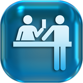 Customer Service Desk Icon PNG