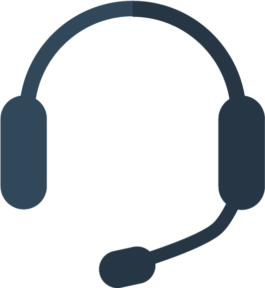 Customer Support Headset Icon PNG