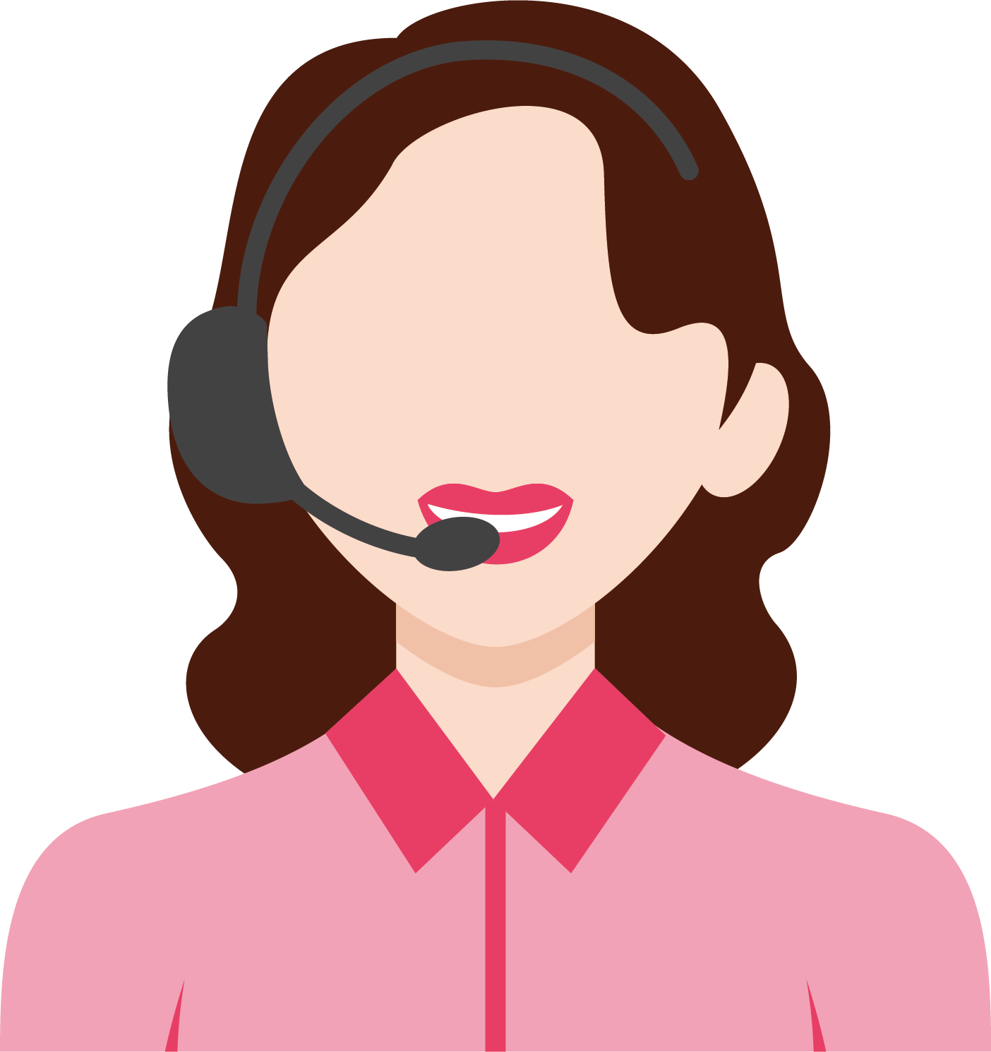 Customer Support Representative Icon PNG