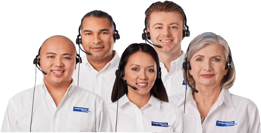 Customer Support Team Headsets PNG