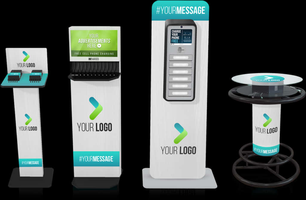 Customizable Phone Charging Stations PNG