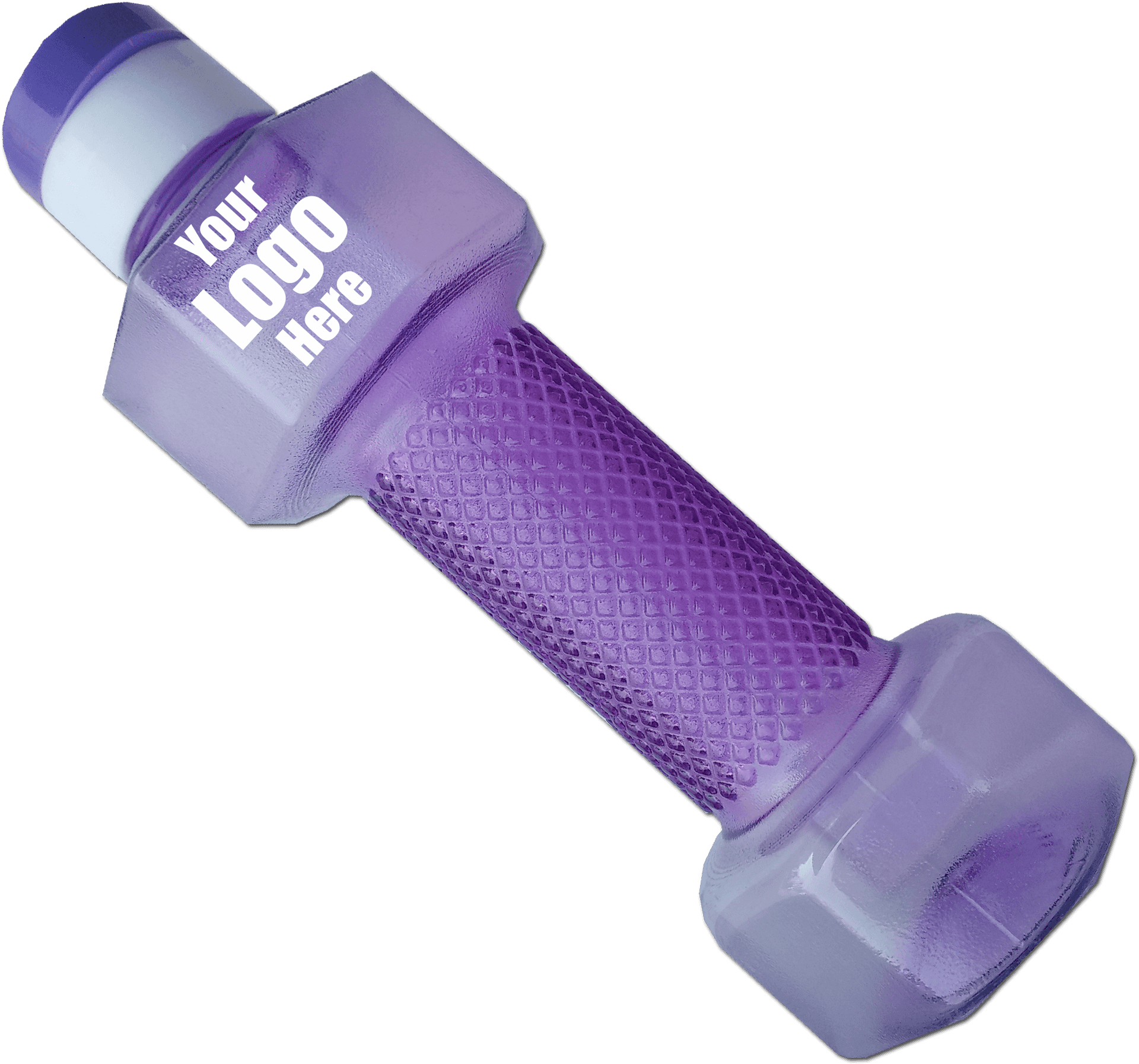 Customizable Purple Dumbbell PNG