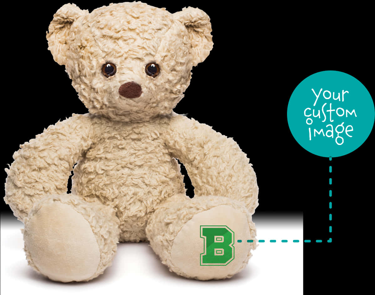 Customizable Teddy Bear Promotion PNG