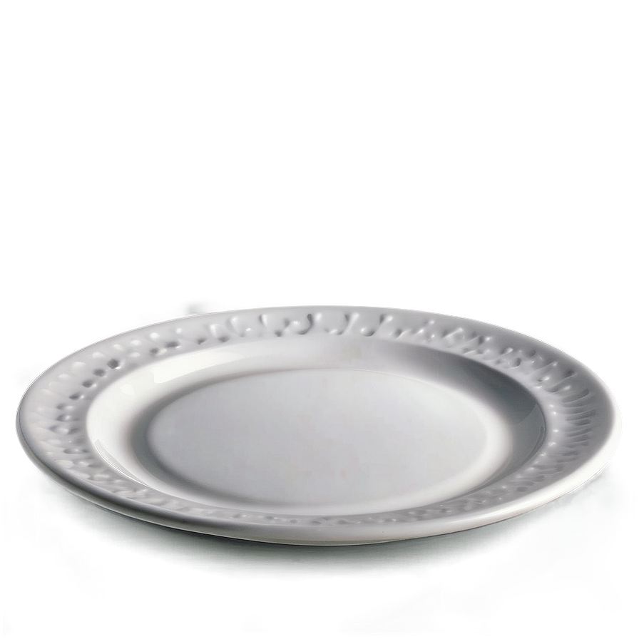 Customizable White Plate Png Whq8 PNG