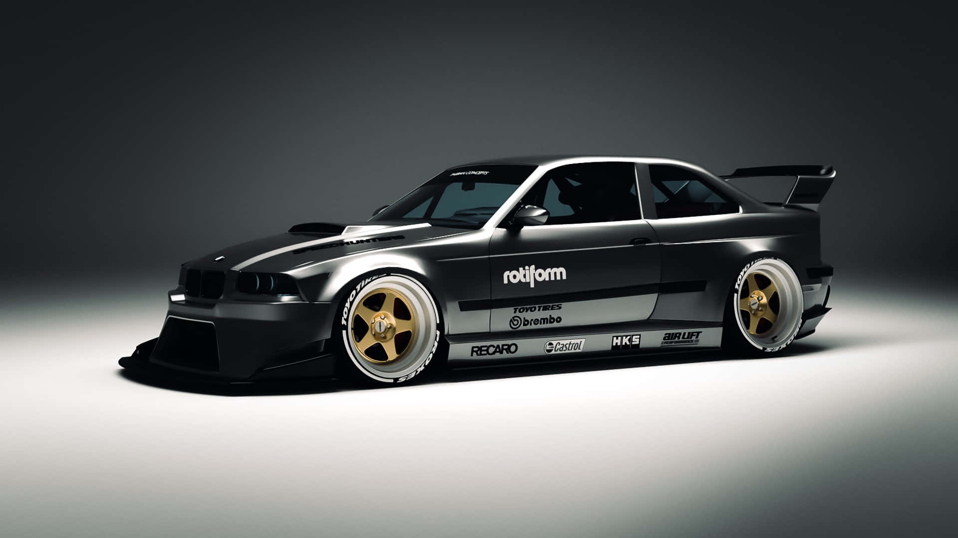 Customized B M W E36 Model Car Wallpaper