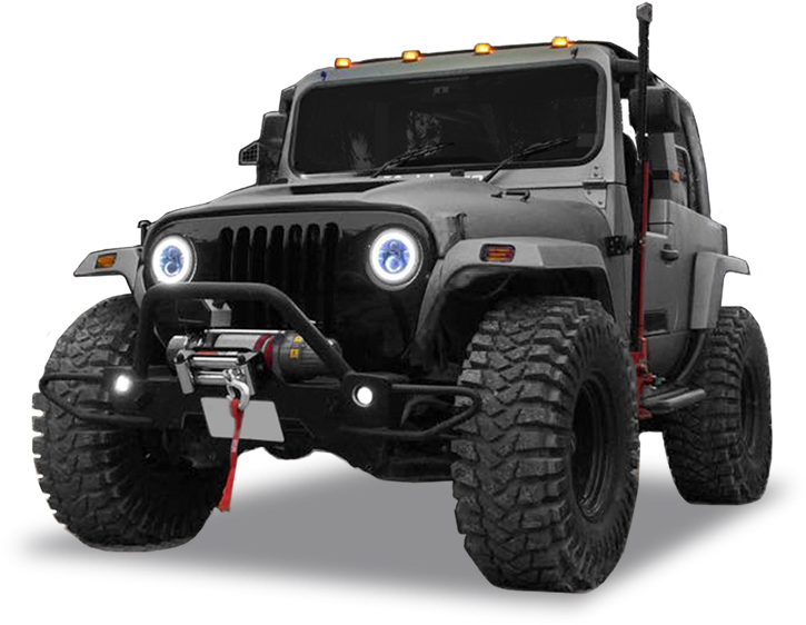 Customized Off Road Vehicle Thar PNG