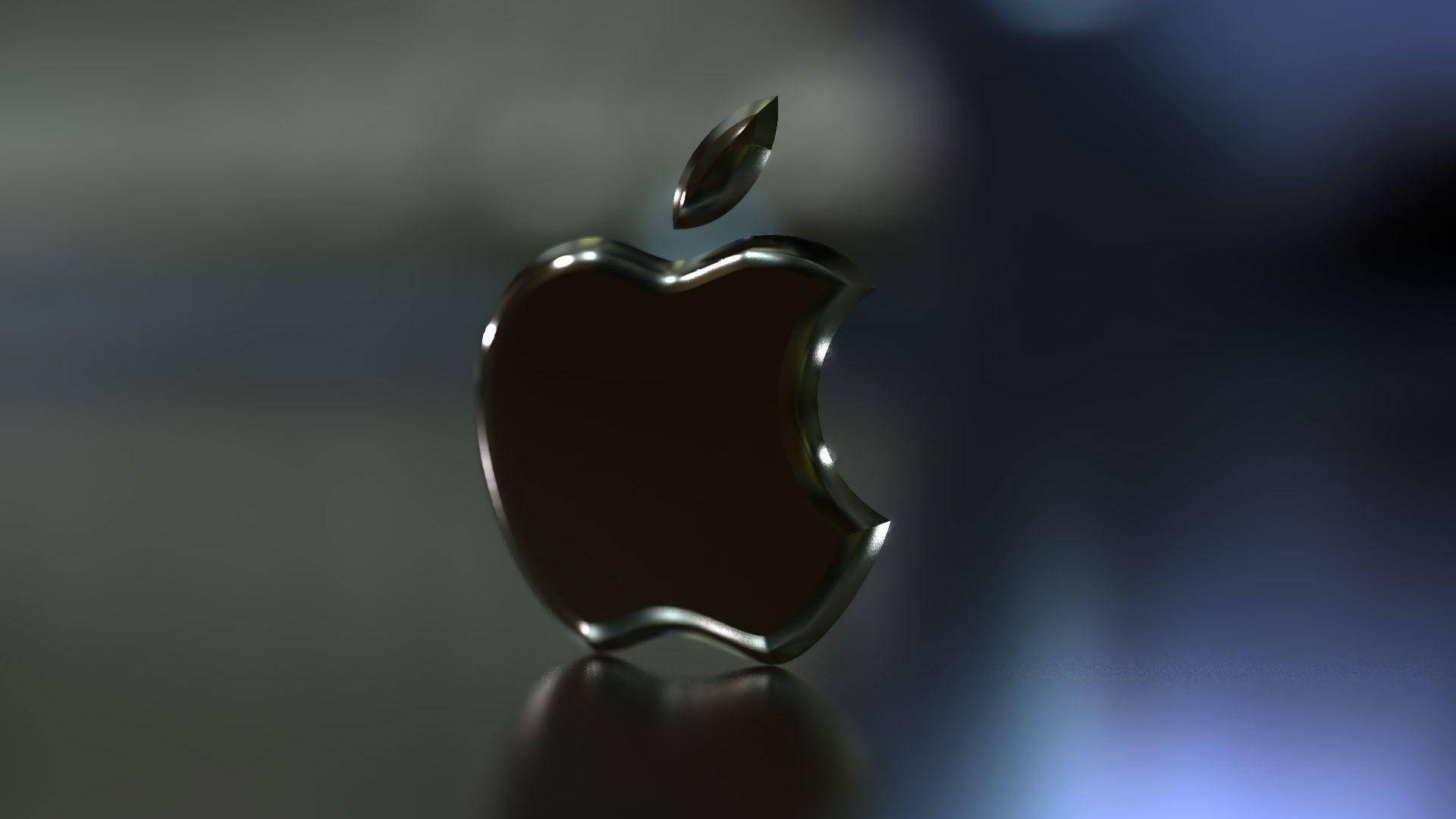 Cut Out Of Apple Logo 4k Picture