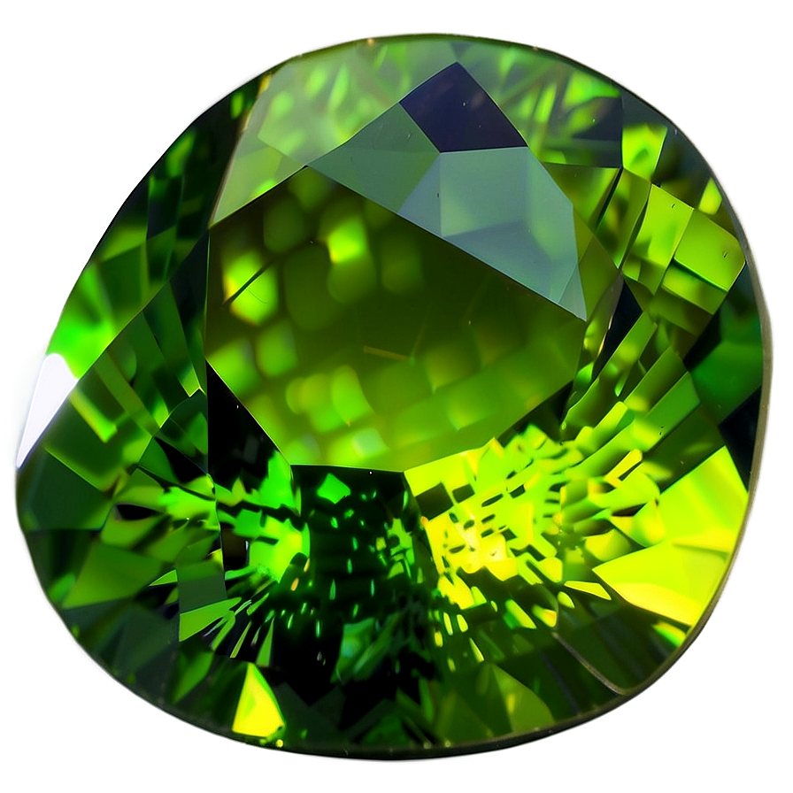 Cut Peridot Gem Png Dfp11 PNG