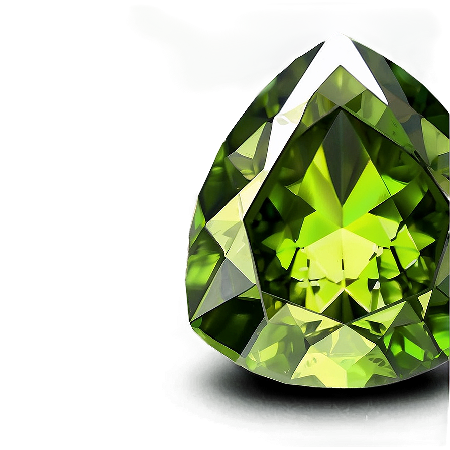 Cut Peridot Gem Png Htv47 PNG