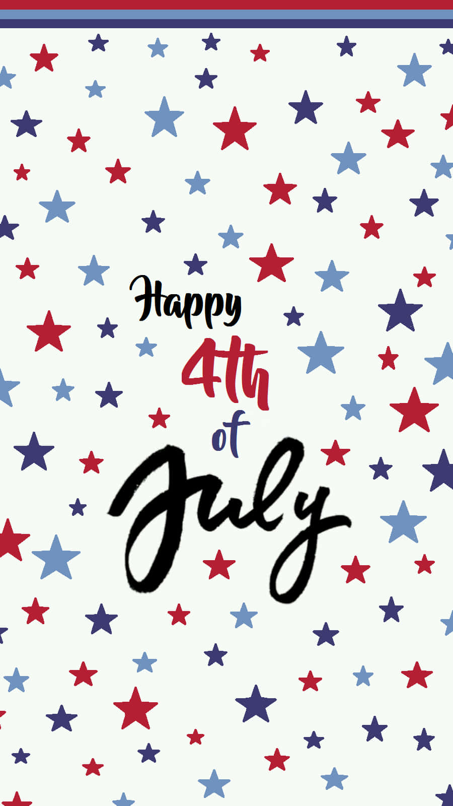 Make this 4th of July extra special by decorating with this fun, cute background!