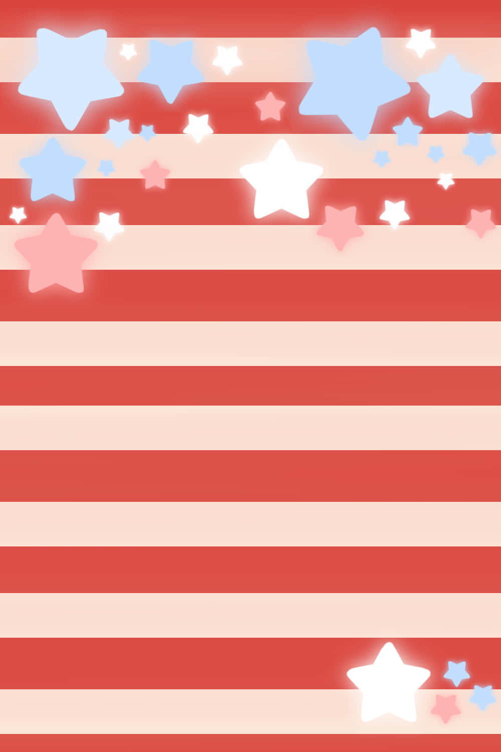 Celebrate 4th of July with this cute illustration!