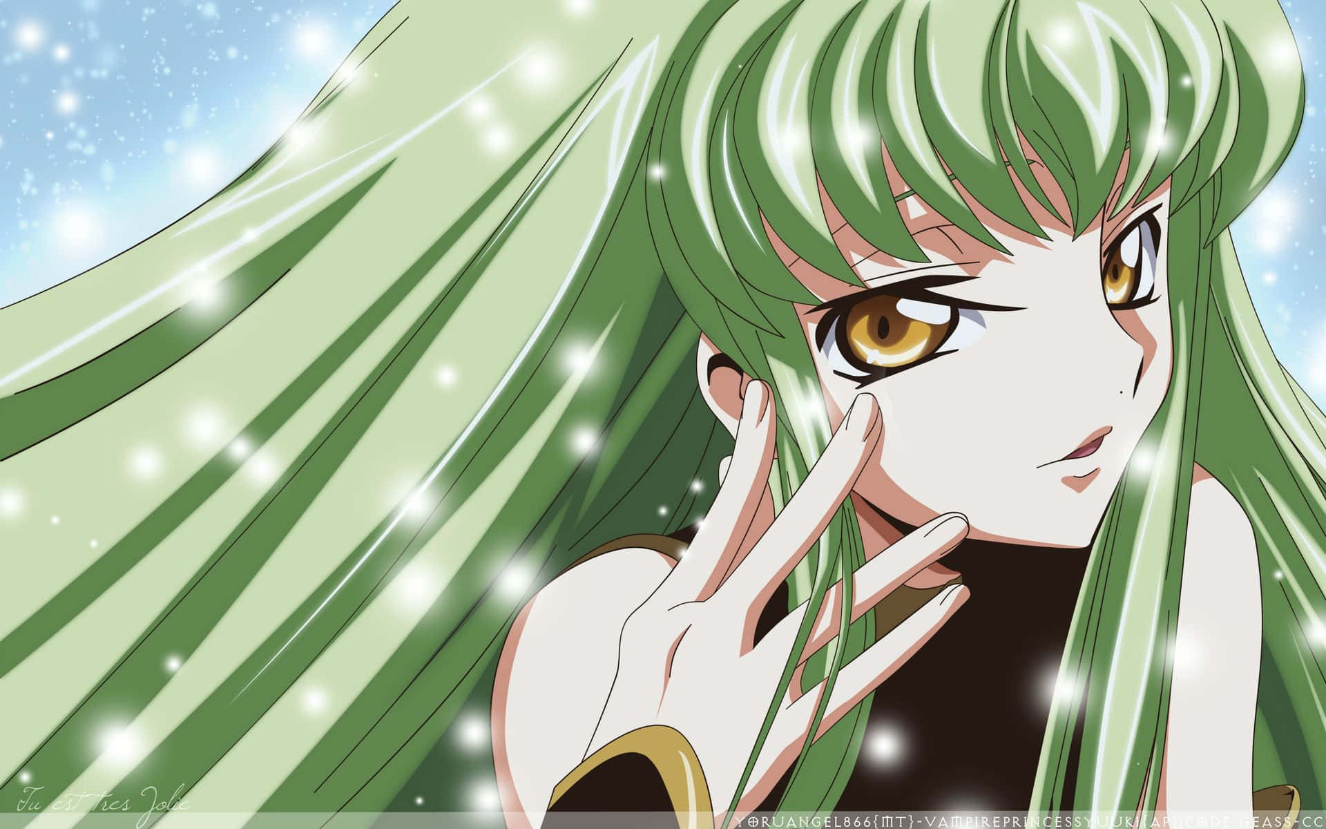 "Go enjoy that cheesy romance anime in style with this cute aesthetic anime desktop wallpaper" Wallpaper