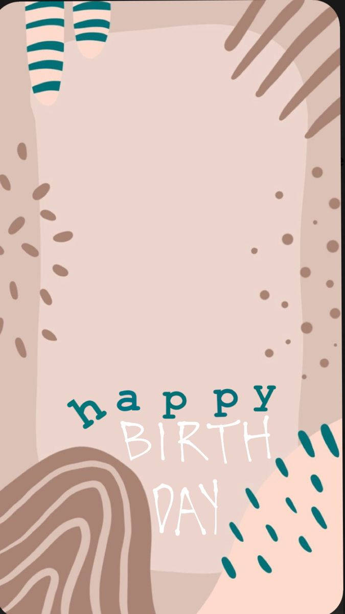Cute Aesthetic Happy Birthday Wallpaper