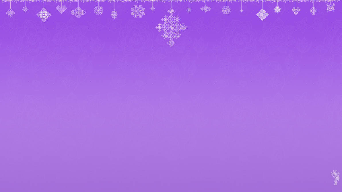 Cute Aesthetic Pc Purple Snowflakes Wallpaper
