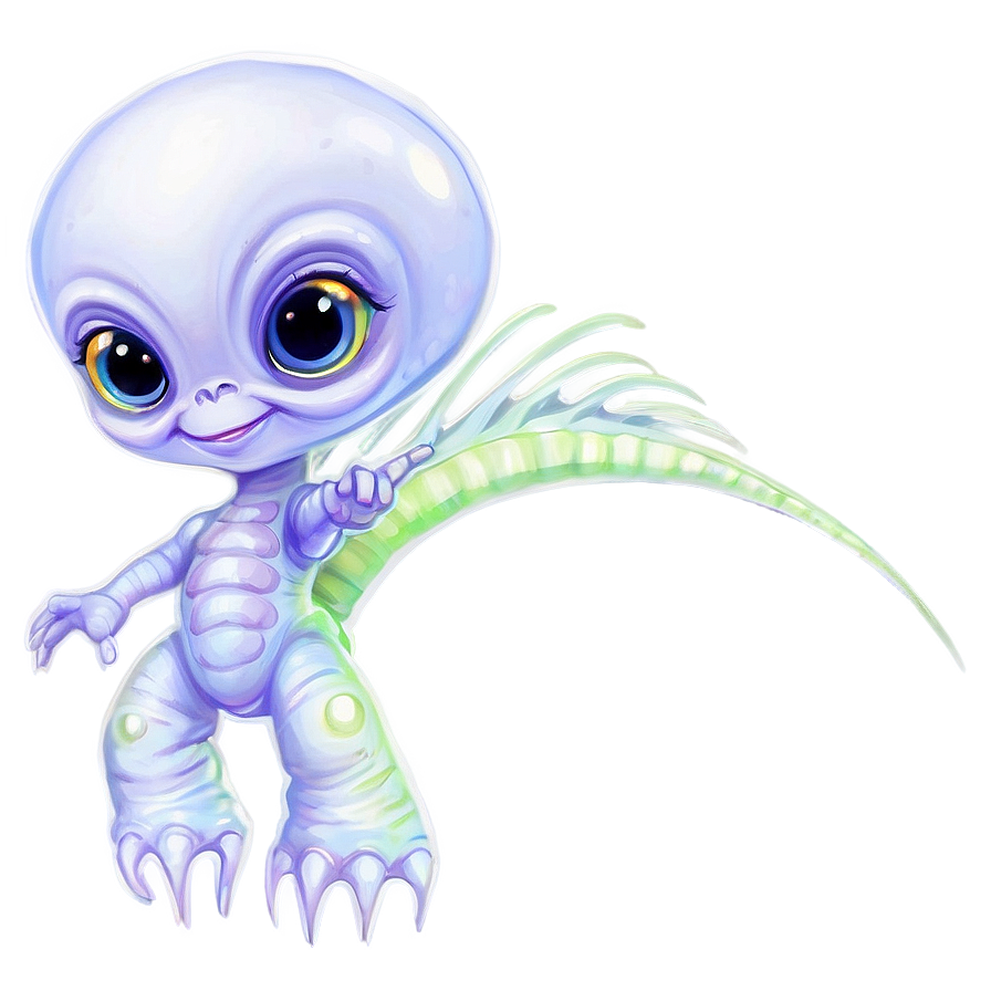 Cute Alien Baby Png Kys73 PNG
